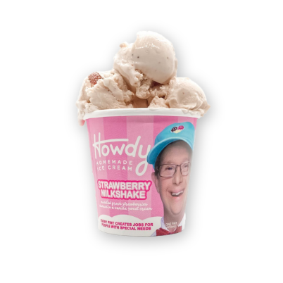 strawberry milkshake ice cream
